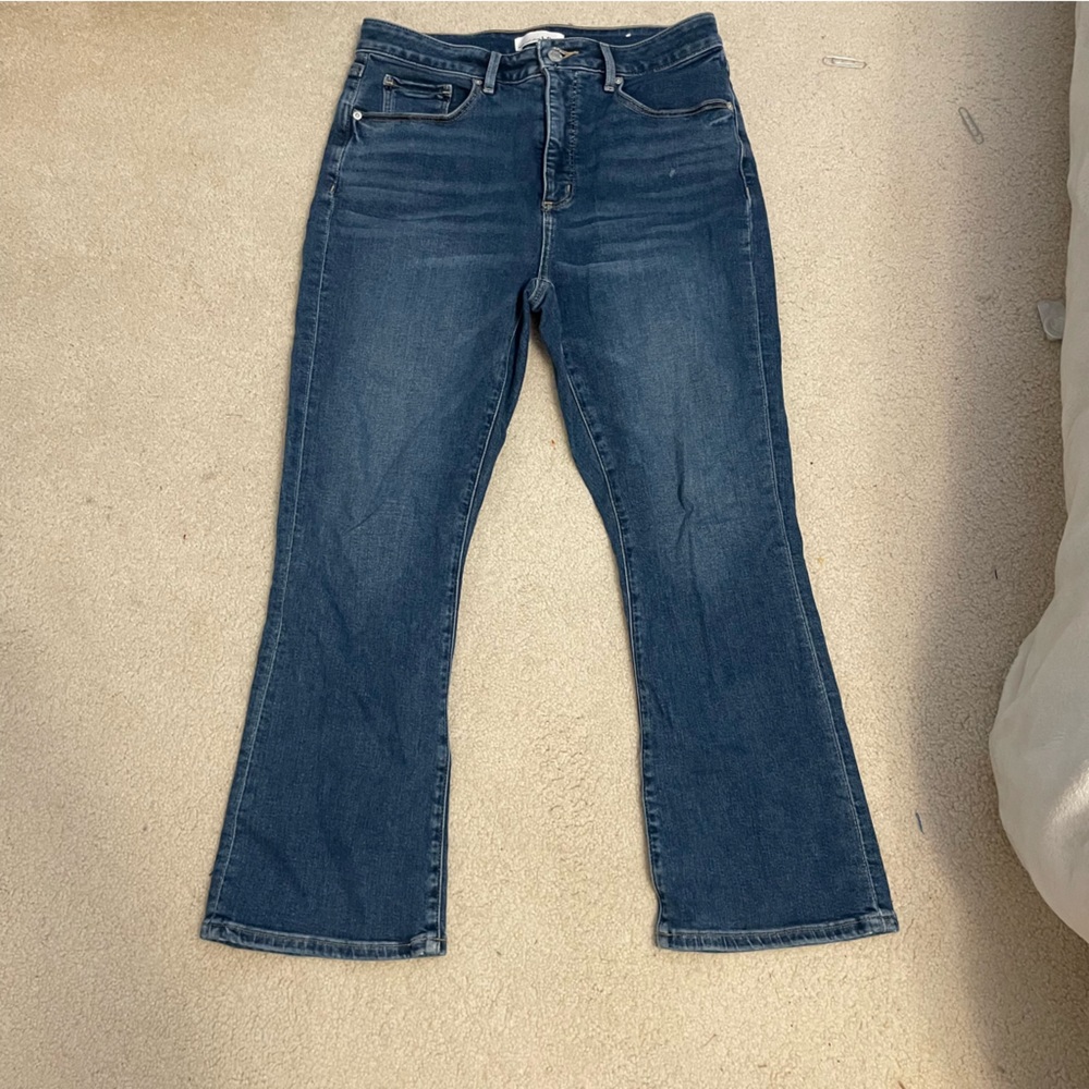 Loft “The Curvy Kick Crop” Jeans Size 28/6